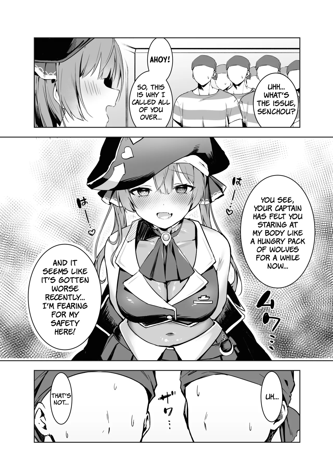 Hentai Manga Comic-Captain Marine Wants Sexual Treatment!-Read-4